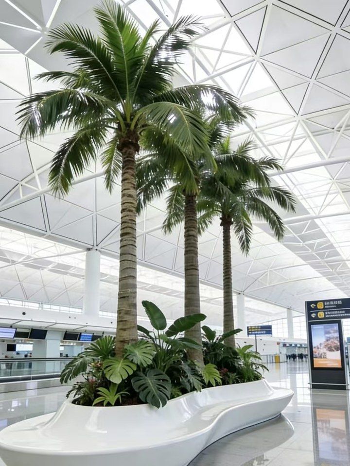 Artificial coconut palms, product photo