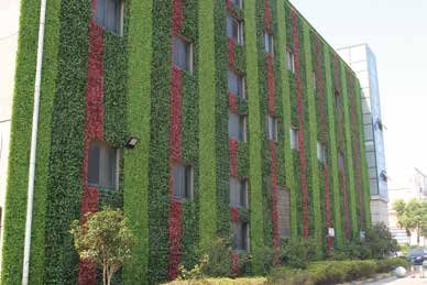 Office Building Green Wall — Shanghai — project photograph 2 of 2