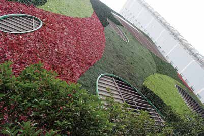 Office Tower Green Wall — Shanghai